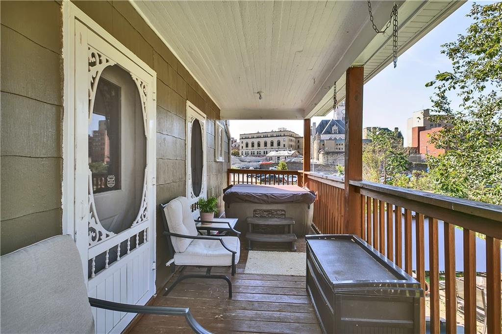 23-25 Locust Street Uniontown, PA 15401 - Photo 6 of 23 a view of balcony with furniture