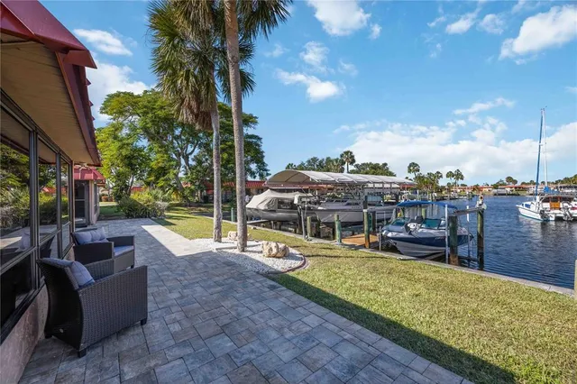 a view of a golf course