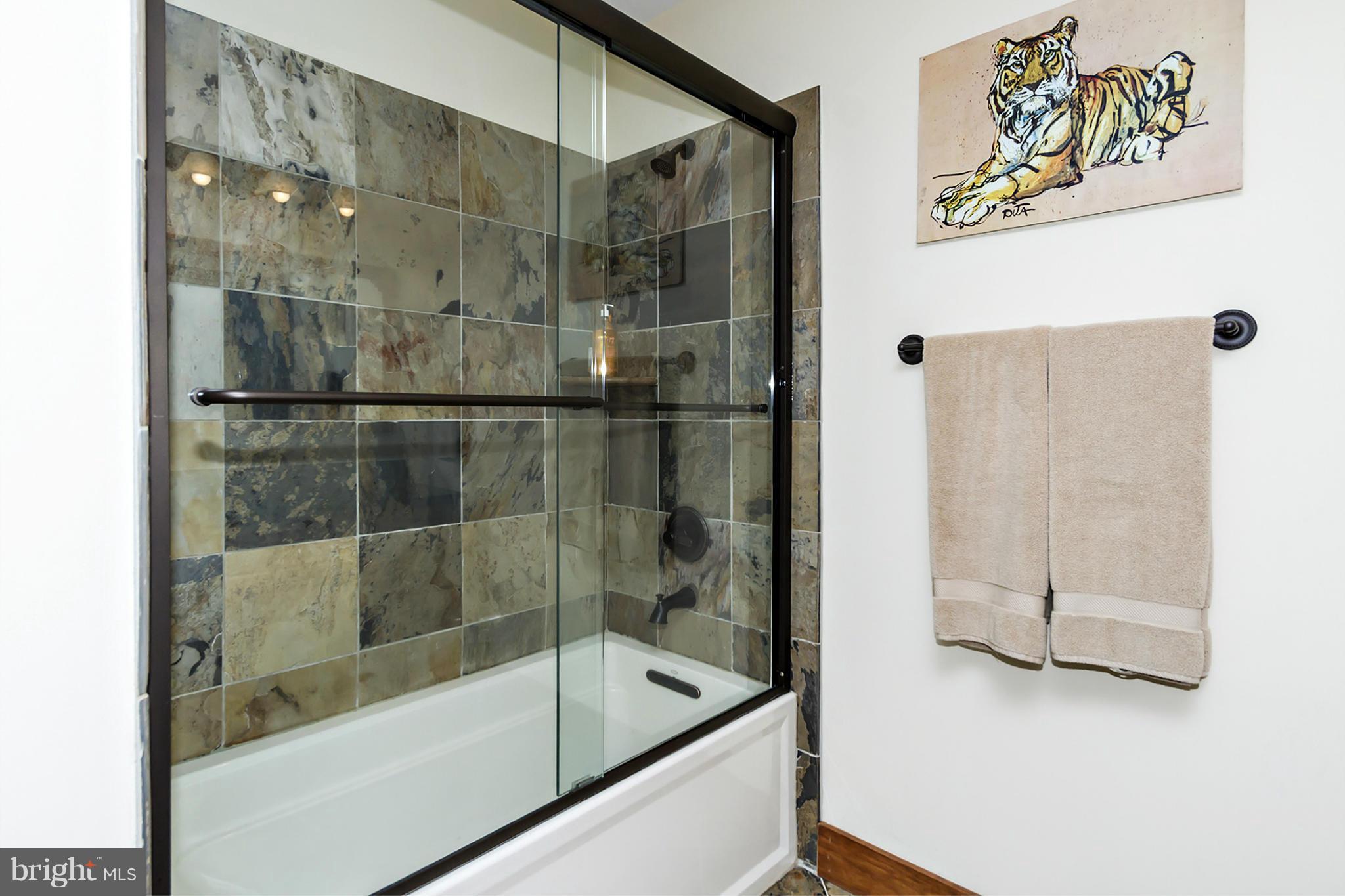 13001 Wainwright Road Highland, MD 20777 - Photo 23 of 30 a bathroom with a bathtub and a shower