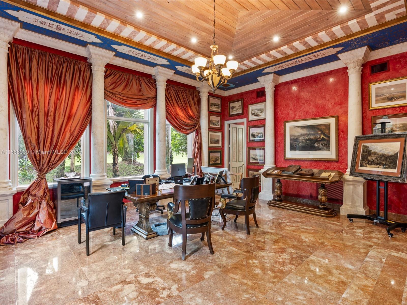 2941 Paddock Lane Weston, FL 33331 - Photo 47 of 90 a view of a dining room with furniture window and outside view