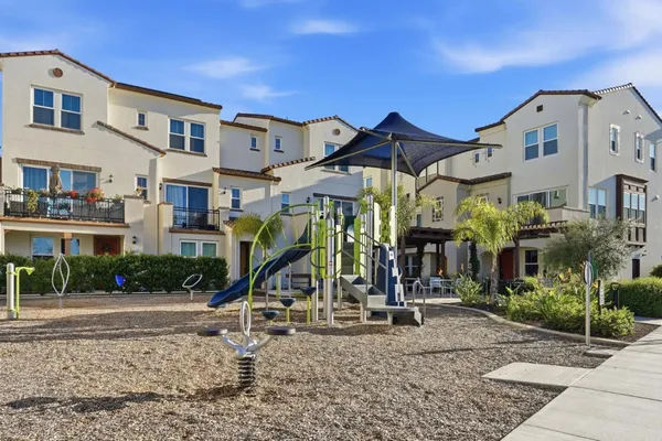 a view of a house with a park