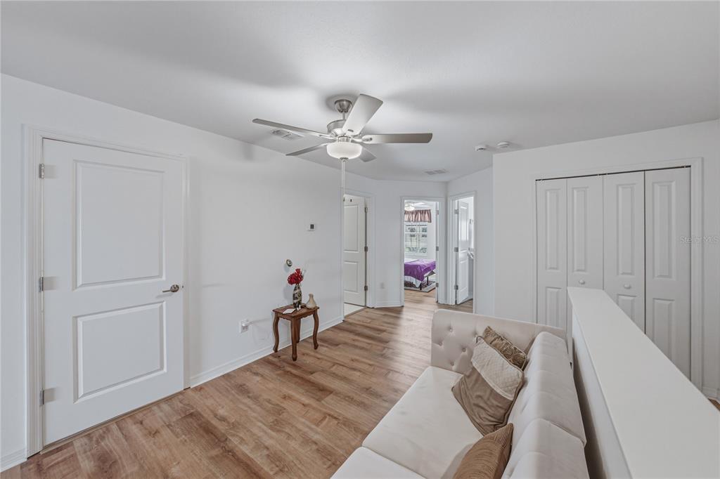 30688 Veridian Way Wesley Chapel, FL 33543 - Photo 21 of 55 a view of a livingroom with furniture and ceiling fan