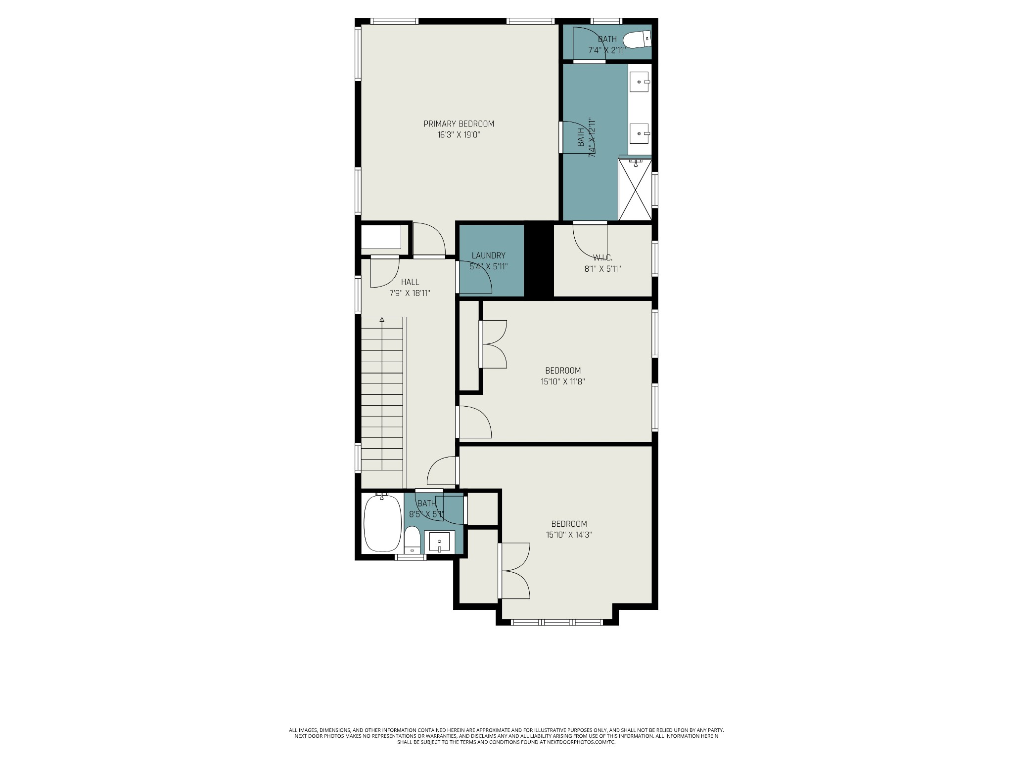 3043 A Hillside Road Nashville, TN 37207 - Photo 26 of 31 a picture of floor plan