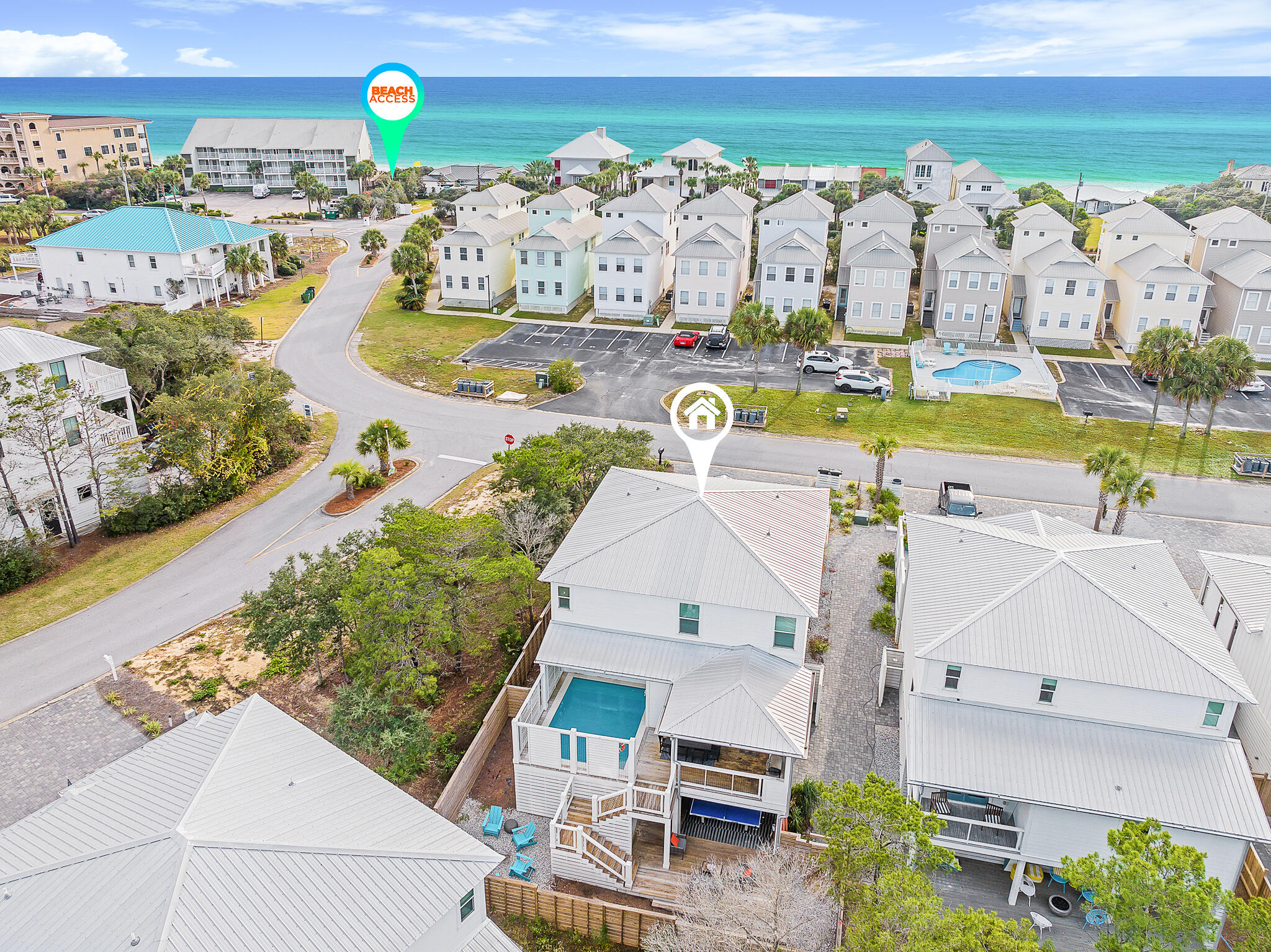 66 Seabreeze Trail Inlet Beach, FL 32461 - Photo 43 of 59 a view of a city