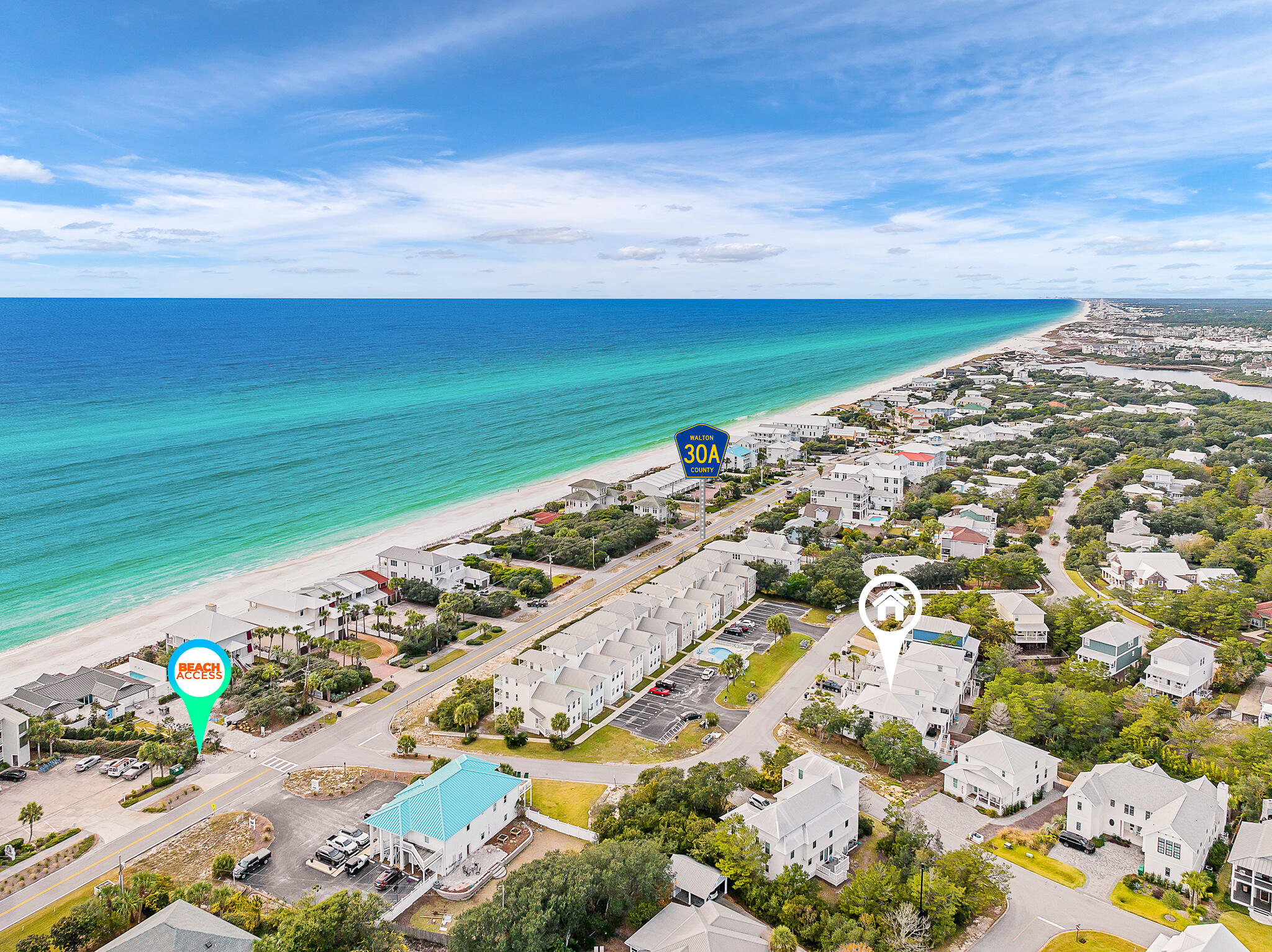 66 Seabreeze Trail Inlet Beach, FL 32461 - Photo 45 of 59 Drone 4