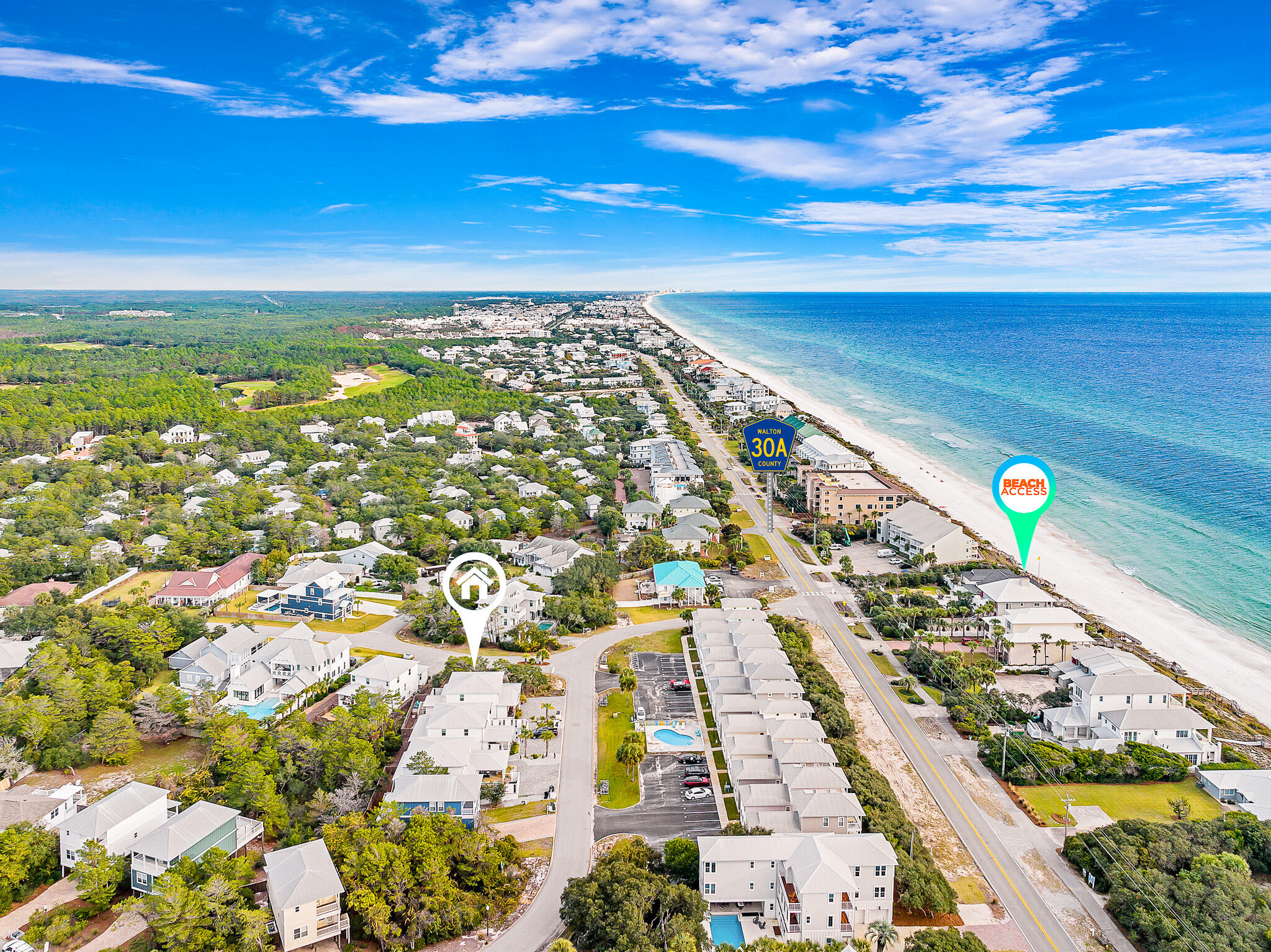 66 Seabreeze Trail Inlet Beach, FL 32461 - Photo 46 of 59 Drone 5