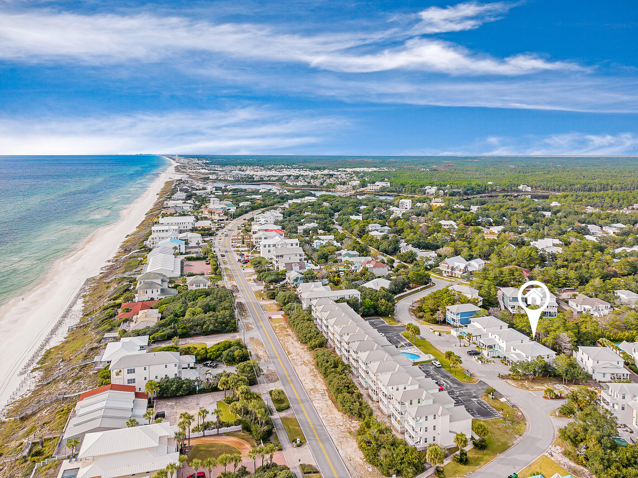 66 Seabreeze Trail Inlet Beach, FL 32461 - Photo 50 of 59 Drone 9