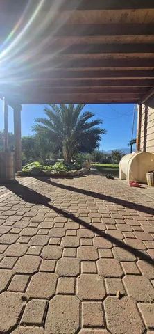 a view of a house with a patio