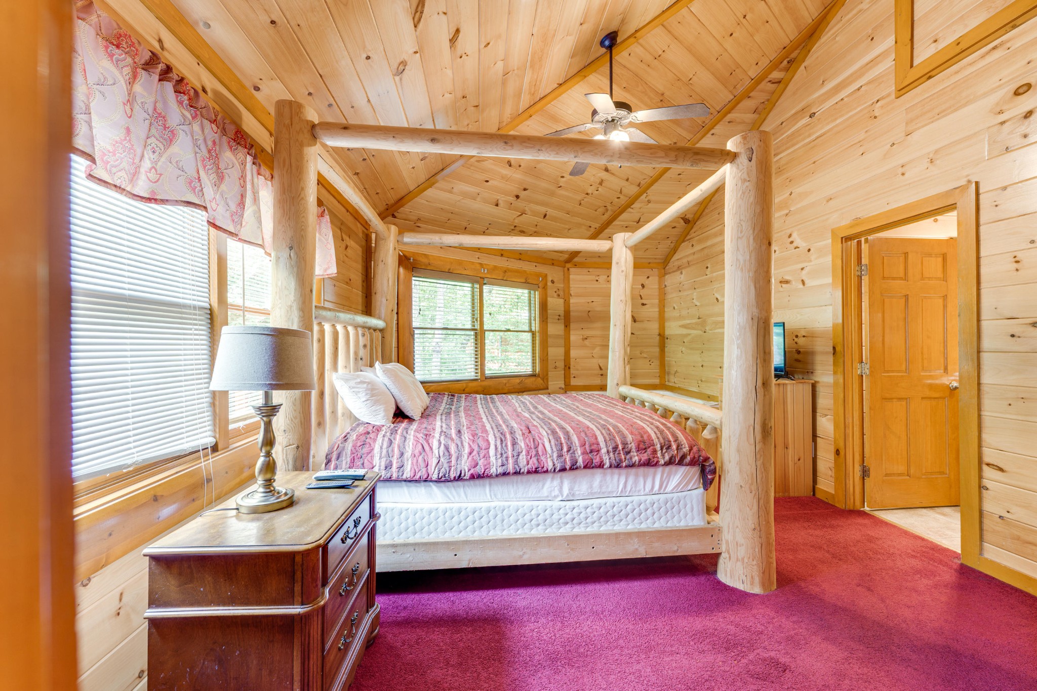 216 Amet Way Cosby, TN 37722 - Photo 9 of 21 a bed room with a bed and a window