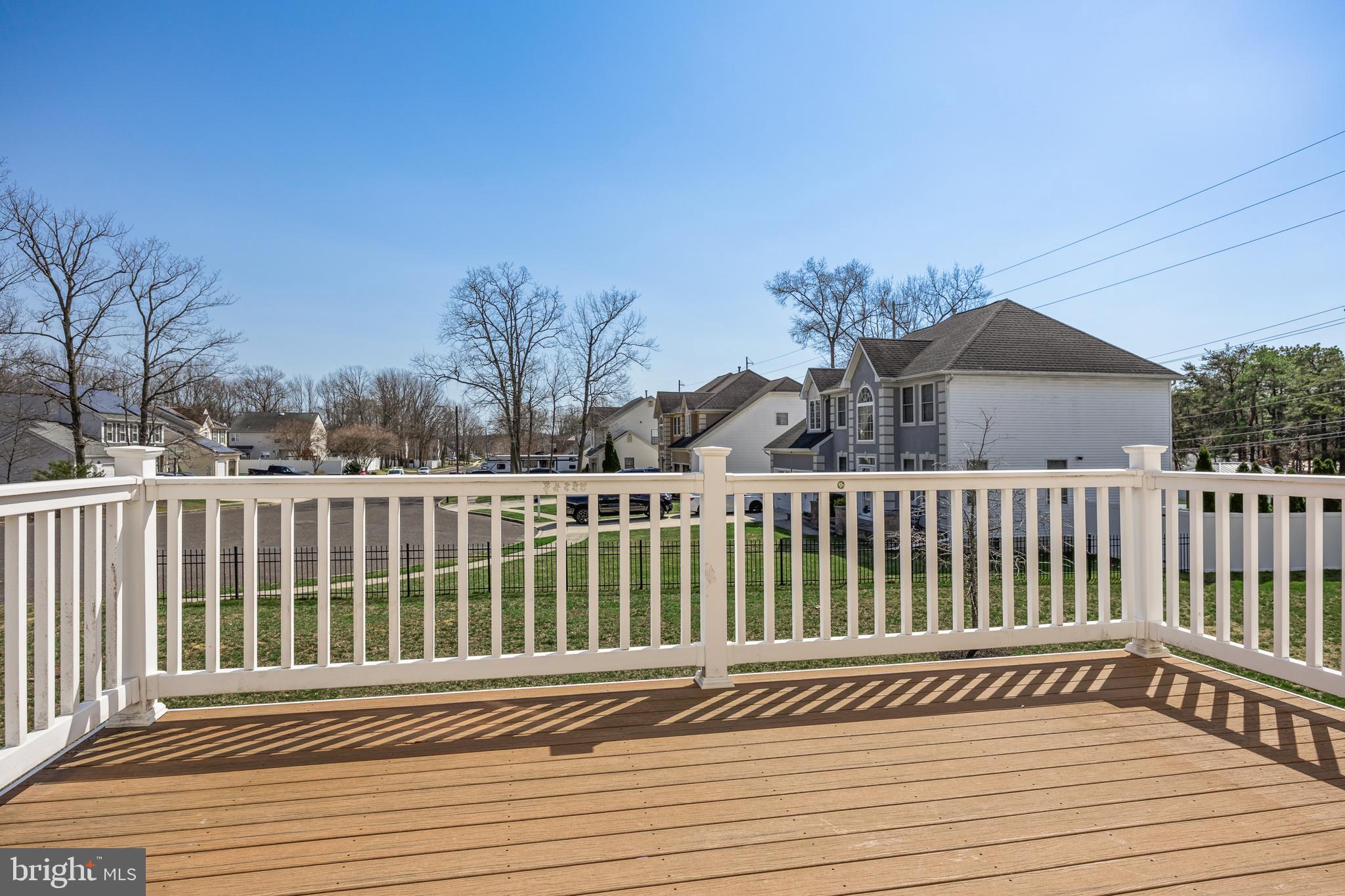 13 Iron Gate Road Sicklerville, NJ 08081 - Photo 25 of 25 a view of a wooden roof with stairs