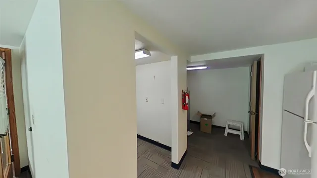 a view of a room with utility room