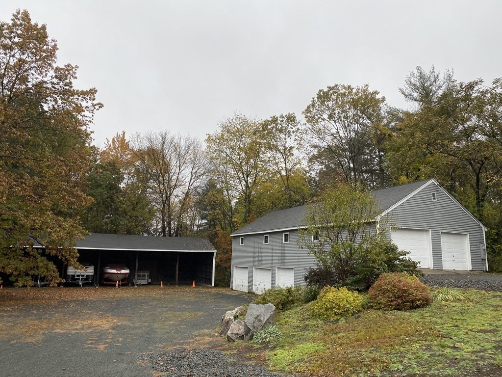 a view of a house with a outdoor space