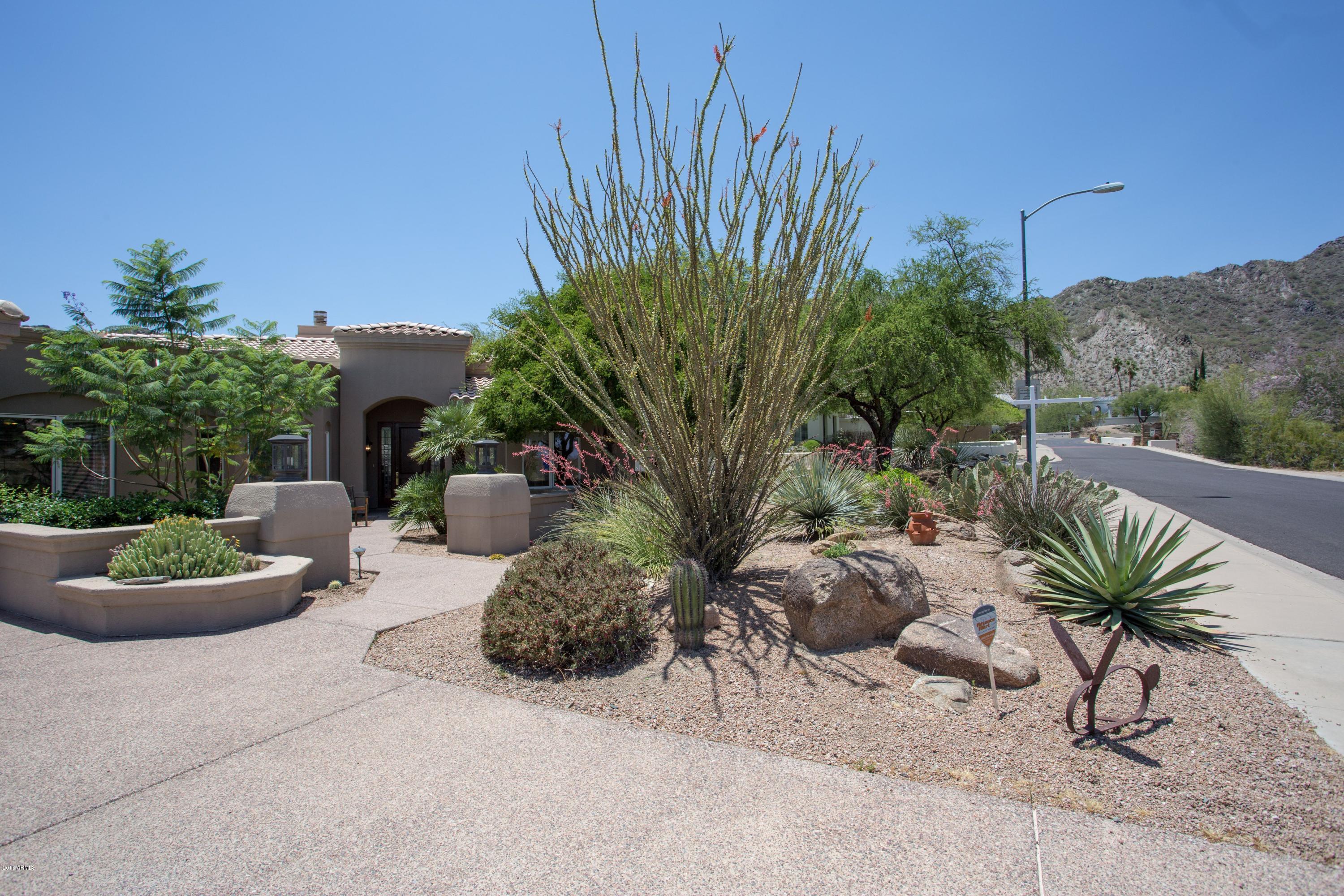 2301 East Mountain View Road Phoenix, AZ 85028 - Photo 24 of 58 Front driveway looking towards ho
