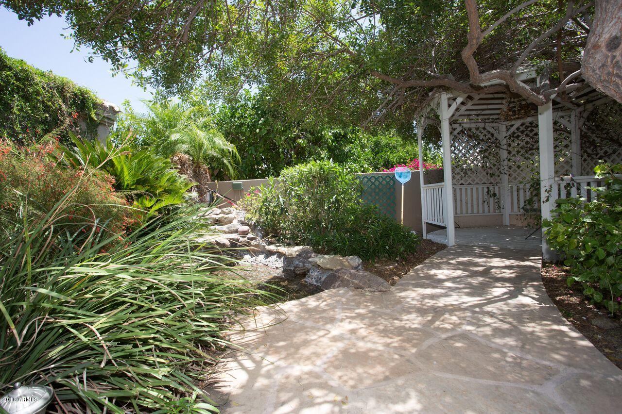 2301 East Mountain View Road Phoenix, AZ 85028 - Photo 30 of 58 Veranda and Custom Water Feature