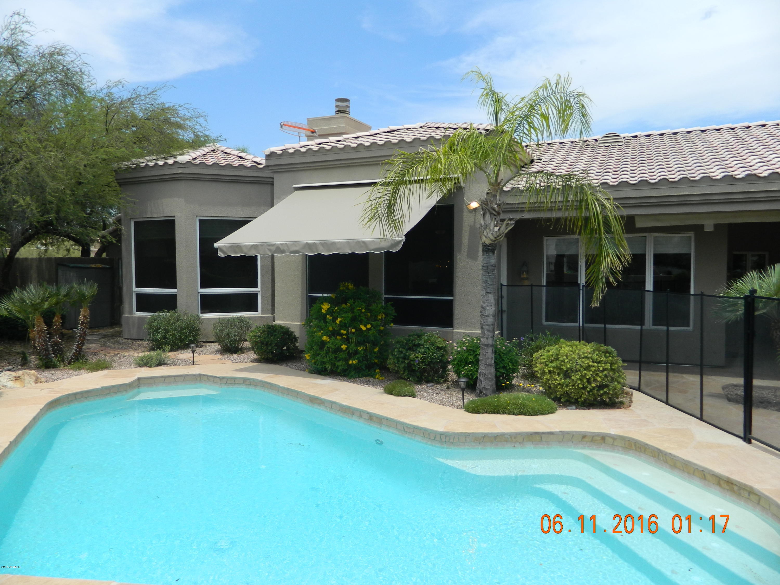 2301 East Mountain View Road Phoenix, AZ 85028 - Photo 49 of 58 View of Automated Shade Screen and Pool