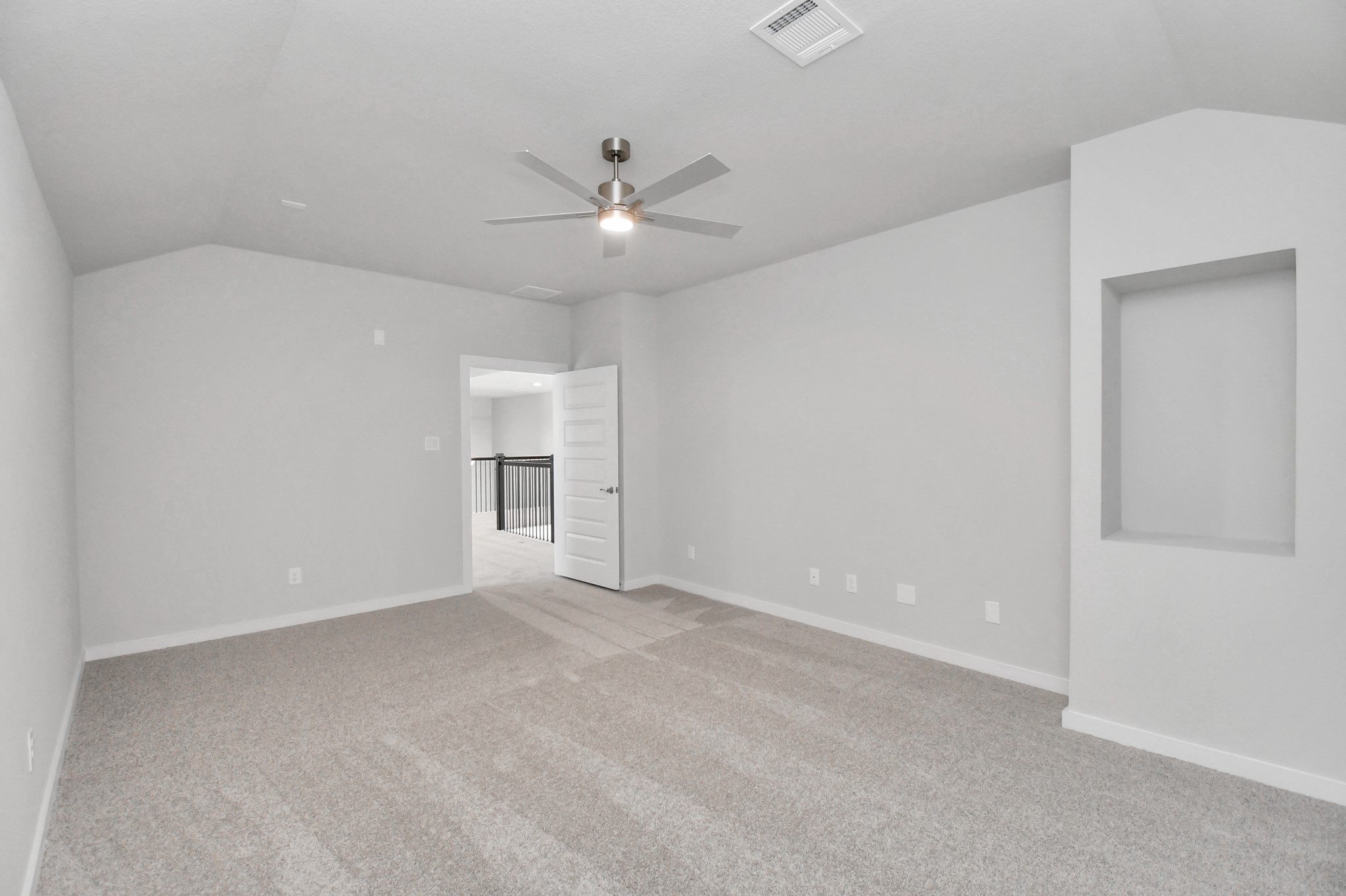 3103 Native Spg Drive Spring, TX 77373 - Photo 32 of 36 Generously sized secondary bedrooms featuring spacious closets, soft and inviting carpeting underfoot, large windows allowing plenty of natural light, and the added touch of privacy blinds for your personal retreat. Sample photo of completed home with similar floor plan. Actual colors and selections may vary.