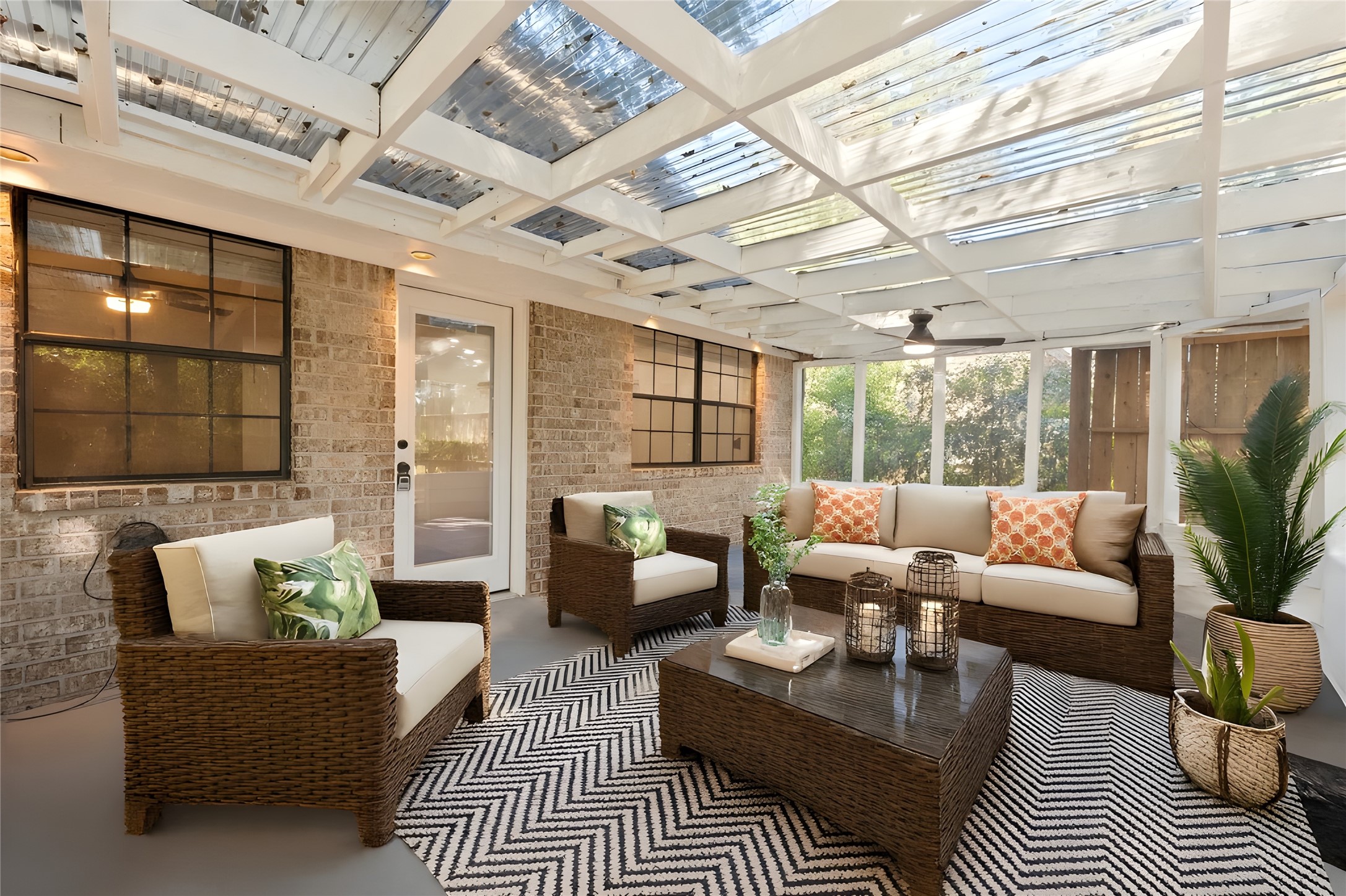 25206 Spring Ridge Drive Spring, TX 77386 - Photo 31 of 37 a living room with furniture and a large window