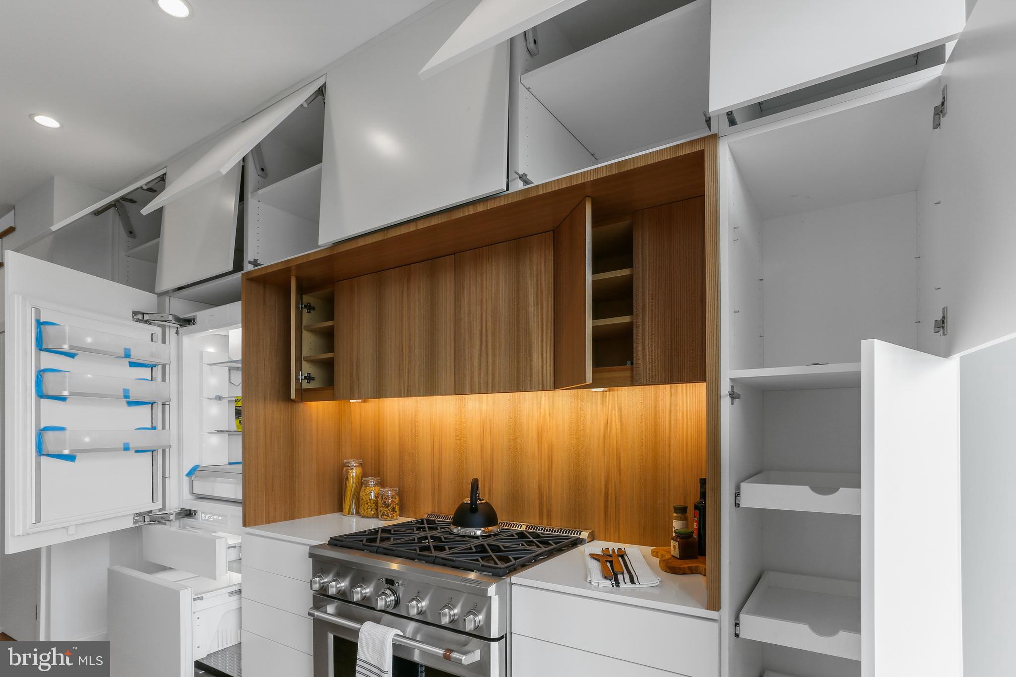 1434 Chapin Street Northwest, Unit 6 Washington, DC 20009 - Photo 13 of 37 Push/Touch Cabinetry, Custom Mill-Work, Pantry