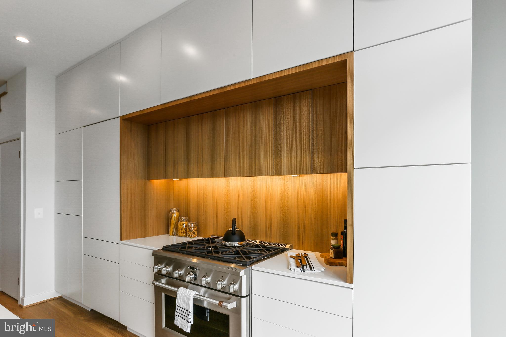 1434 Chapin Street Northwest, Unit 6 Washington, DC 20009 - Photo 14 of 37 Under Cabinet Lighting with concealed outlets