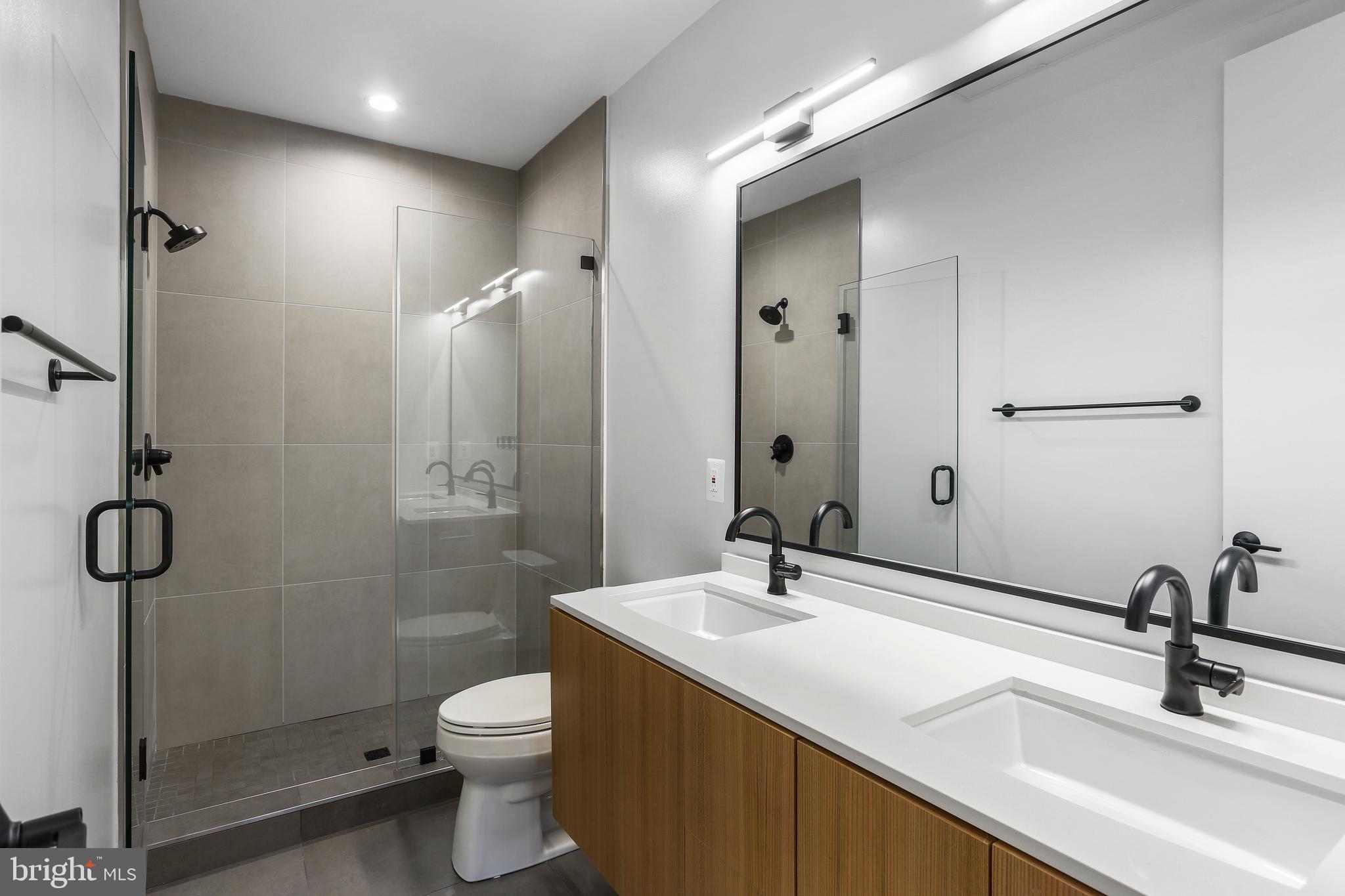 1434 Chapin Street Northwest, Unit 6 Washington, DC 20009 - Photo 23 of 37 Frameless Shower Glass Door,24x24 Porcelanosa Tile