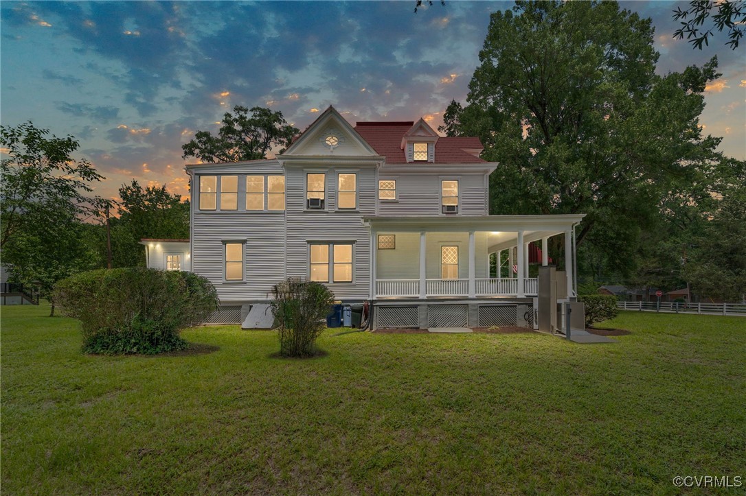 2707 Sherbourne Road Richmond, VA 23237 - Photo 50 of 50 Rear view of house with a porch