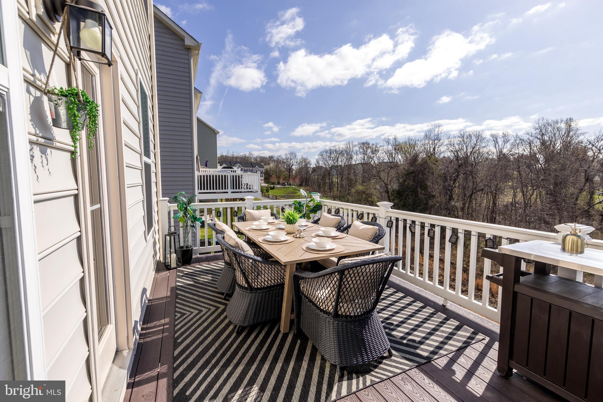 728 Iron Gate Road Bel Air, MD 21014 - Photo 37 of 43 Deck with beautiful views