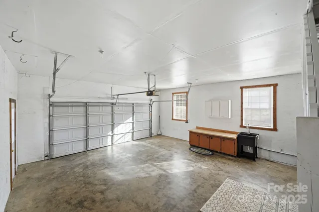 a backyard of a house