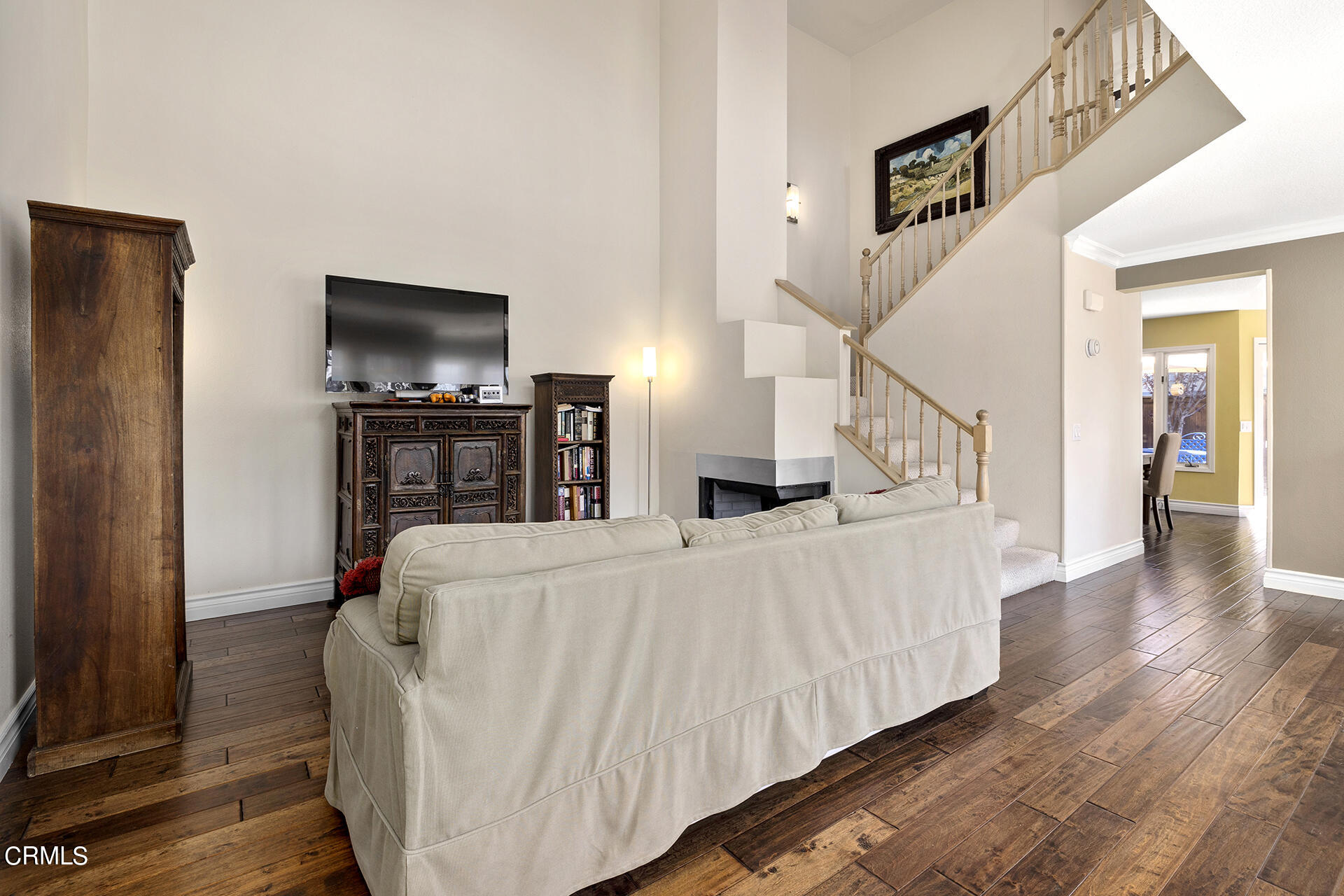 1094 Rocton Drive Pasadena, CA 91107 - Photo 7 of 25 a living room with furniture and a flat screen tv