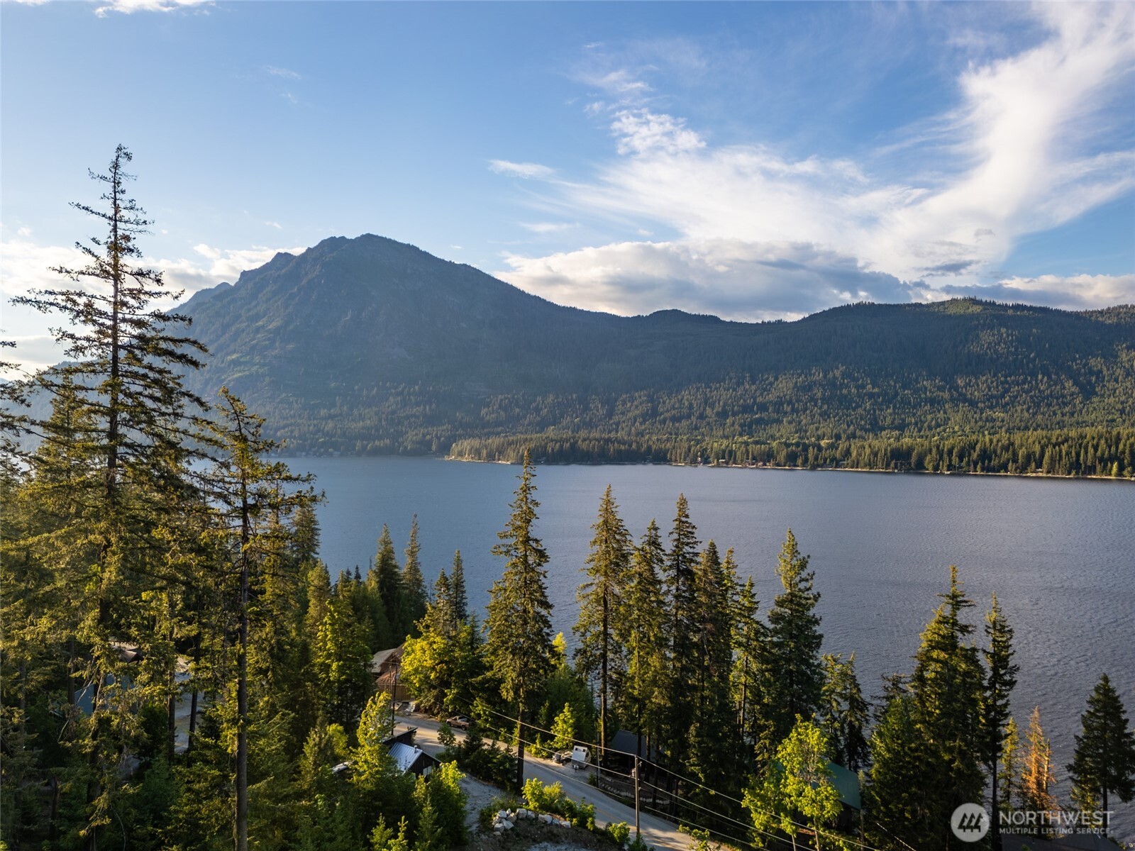 16063 Cedar Brae Road Leavenworth, WA 98826 - Photo 19 of 19 a view of lake with mountain