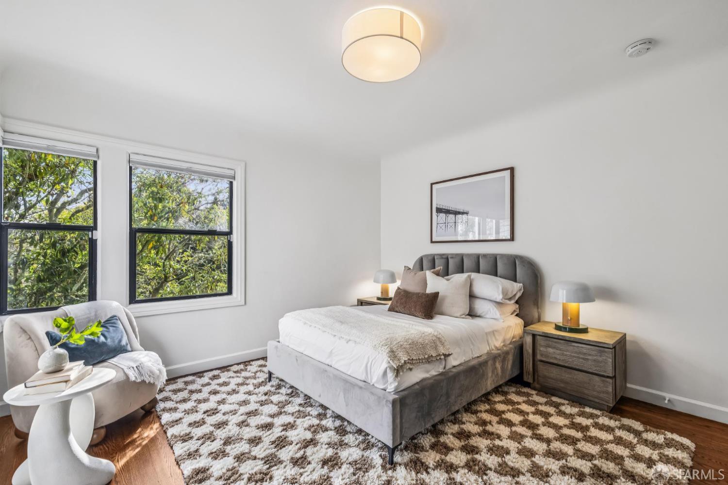 71 Ulloa Street San Francisco, CA 94127 - Photo 17 of 38 a bedroom with a bed and dresser