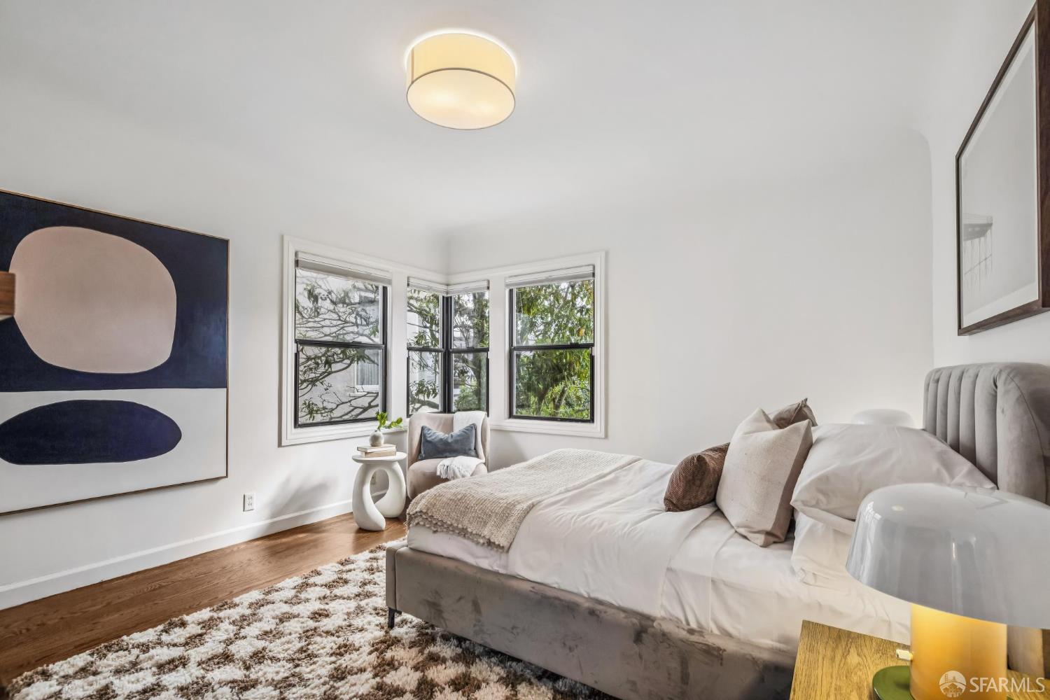 71 Ulloa Street San Francisco, CA 94127 - Photo 18 of 38 a bedroom with a bed and a window