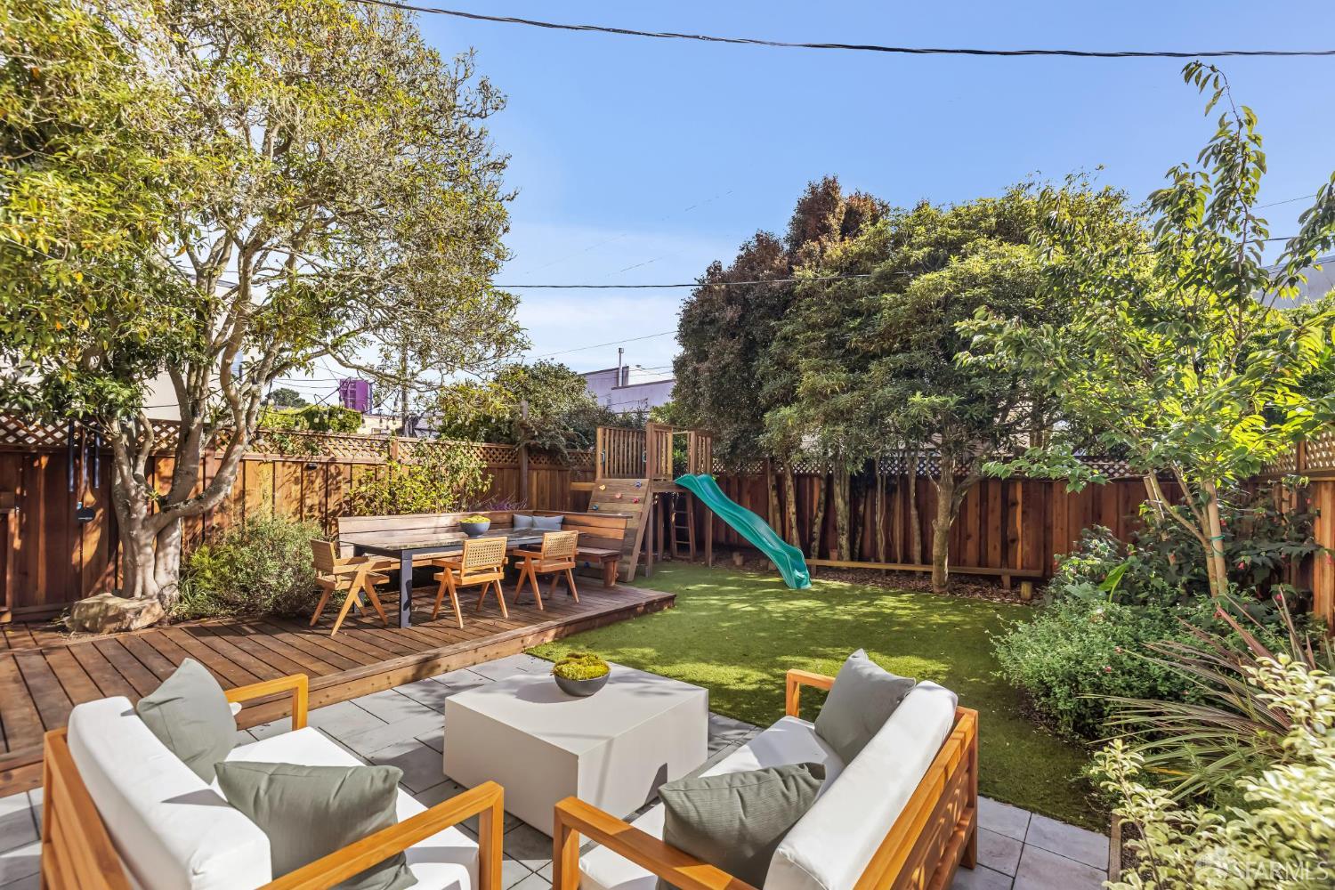 71 Ulloa Street San Francisco, CA 94127 - Photo 33 of 38 a view of a swimming pool with chairs in patio
