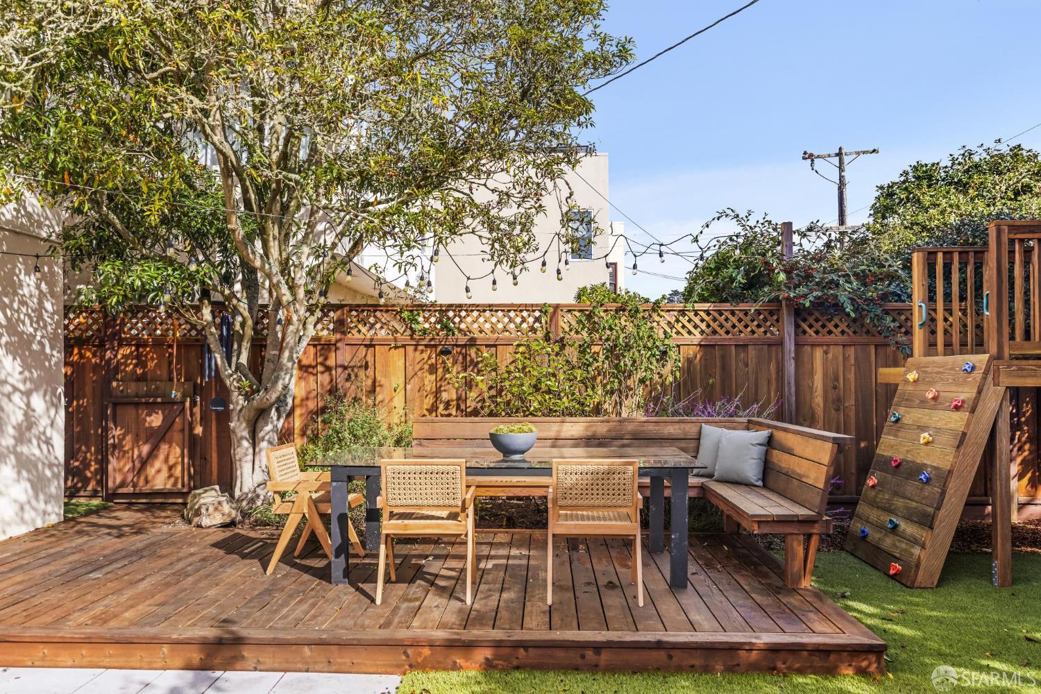 71 Ulloa Street San Francisco, CA 94127 - Photo 34 of 38 a view of a chairs and table in the patio