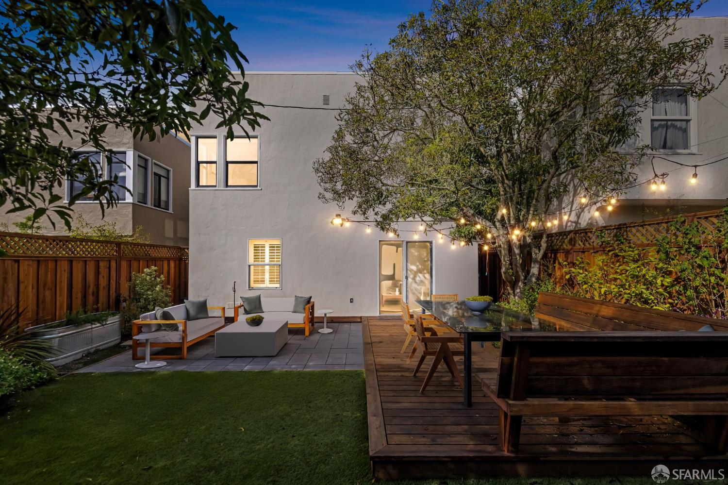 71 Ulloa Street San Francisco, CA 94127 - Photo 37 of 38 a view of chairs and tables in a patio