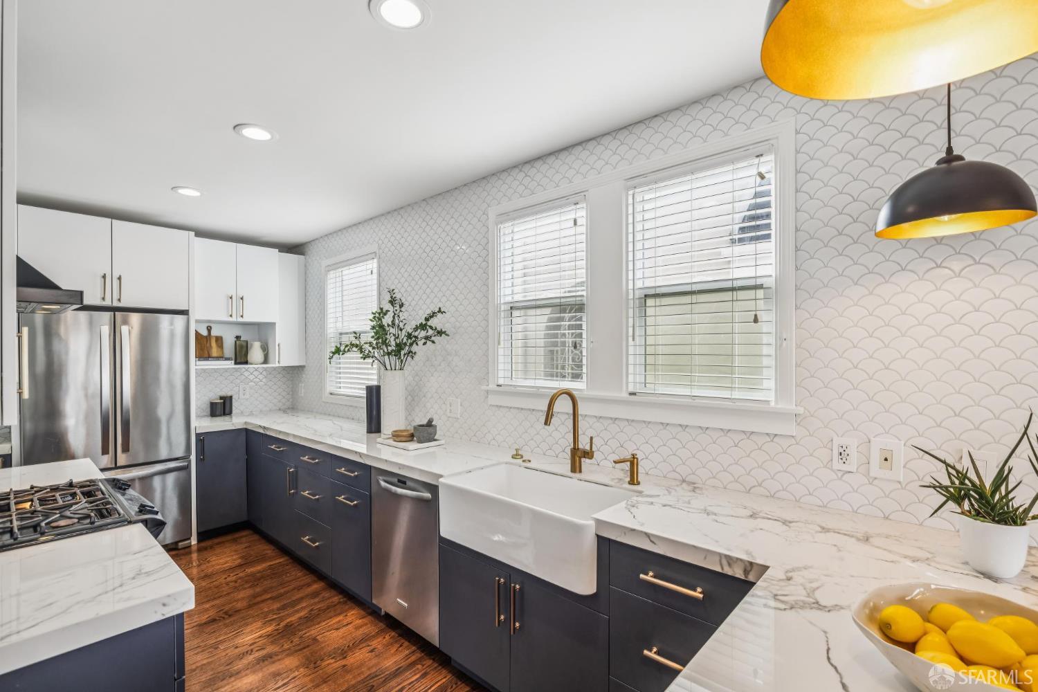 71 Ulloa Street San Francisco, CA 94127 - Photo 10 of 38 a spacious bathroom with a granite countertop sink and a mirror