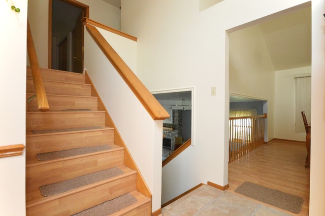 1710 Chestnut Hill Road Plainfield, IL 60586 - Photo 15 of 25 a view of entryway and hall with wooden floor