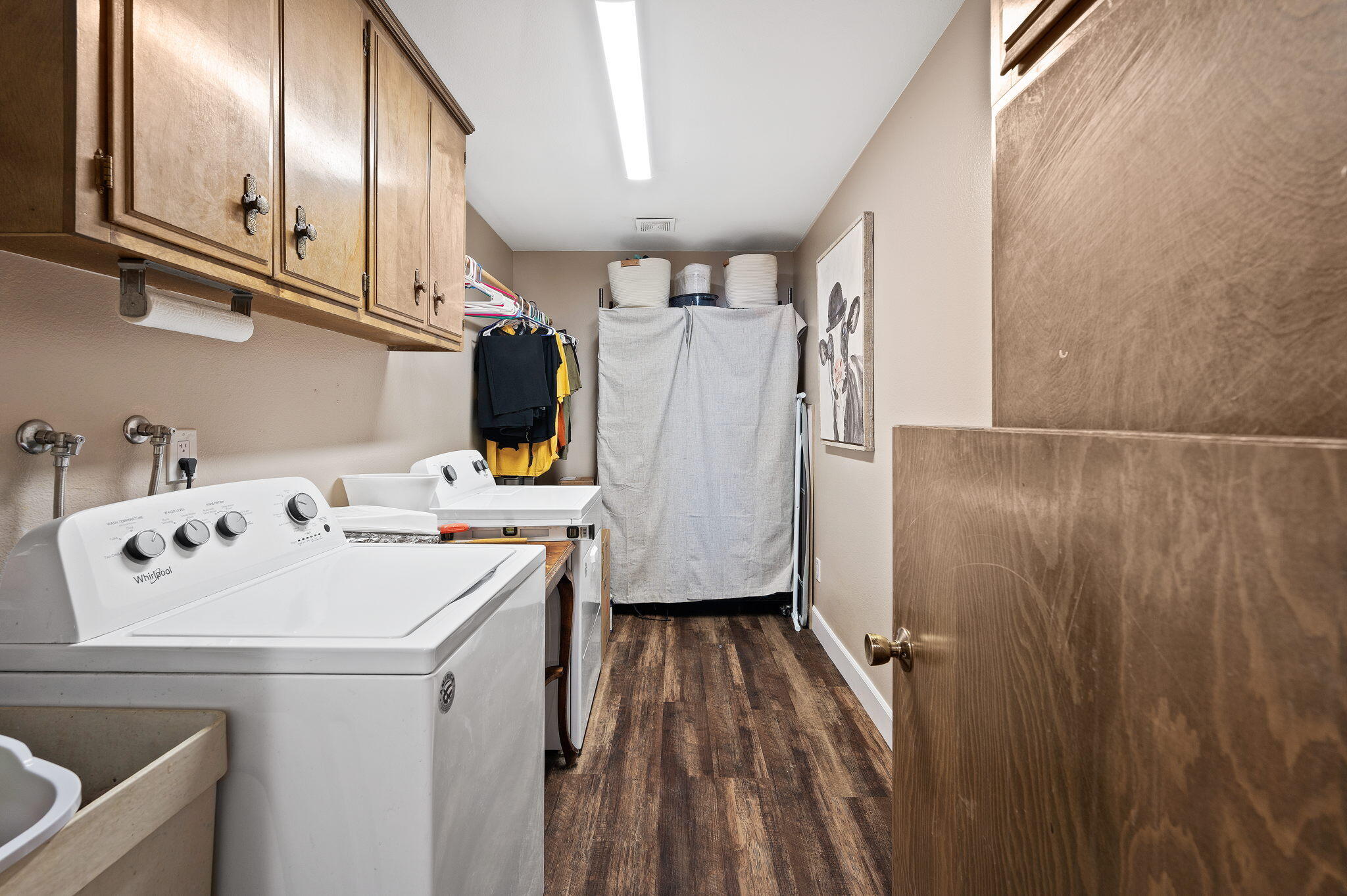 53988 Pinon Drive Yucca Valley, CA 92284 - Photo 36 of 42 a utility room with dryer and washer