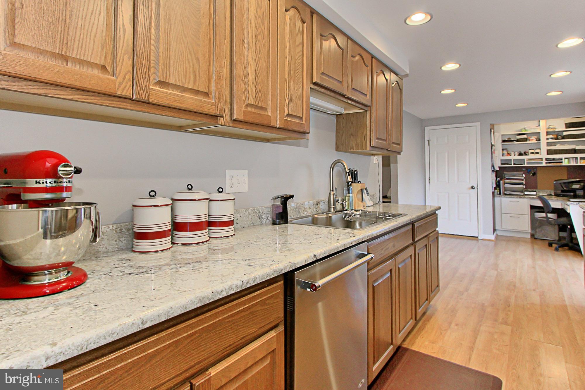 9924 Manet Road Burke, VA 22015 - Photo 21 of 50 Recessed lights in the updated kitchen