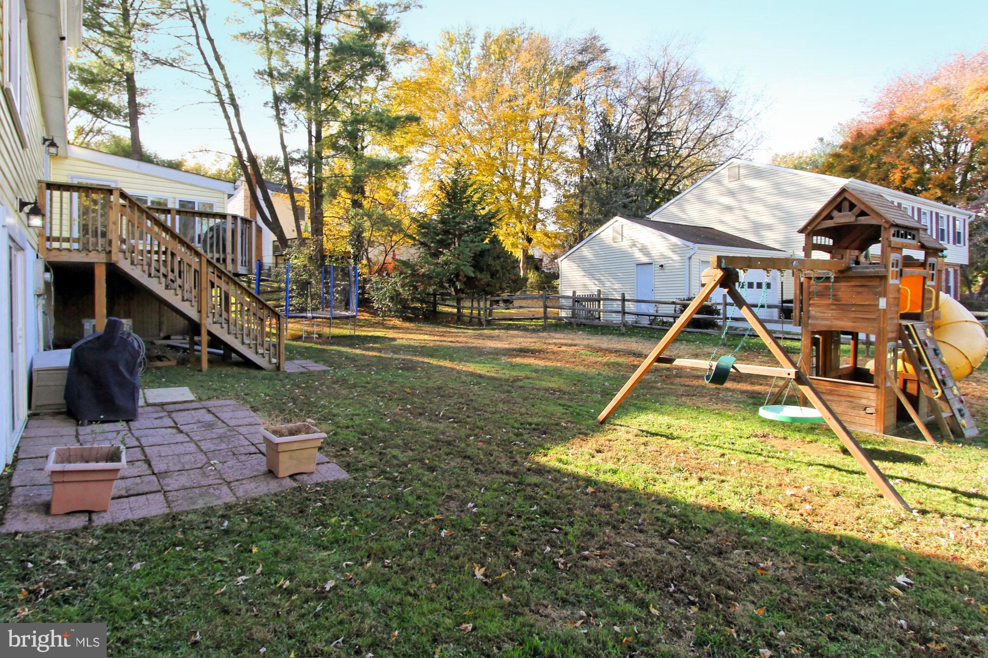 9924 Manet Road Burke, VA 22015 - Photo 26 of 50 Spacious backyard next to private drive