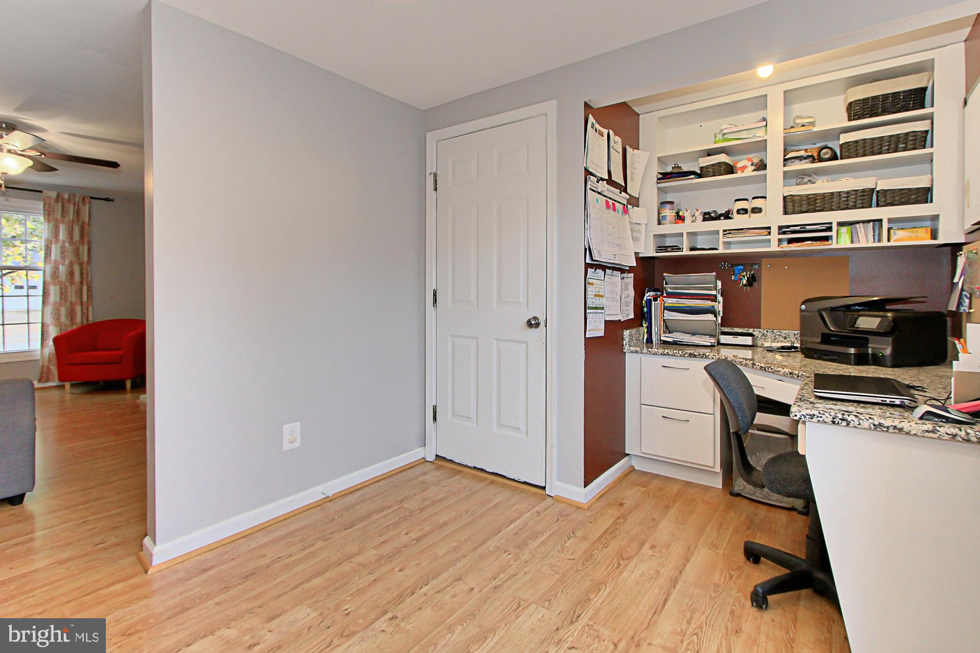 9924 Manet Road Burke, VA 22015 - Photo 4 of 50 Stay organized with custom built in work space!