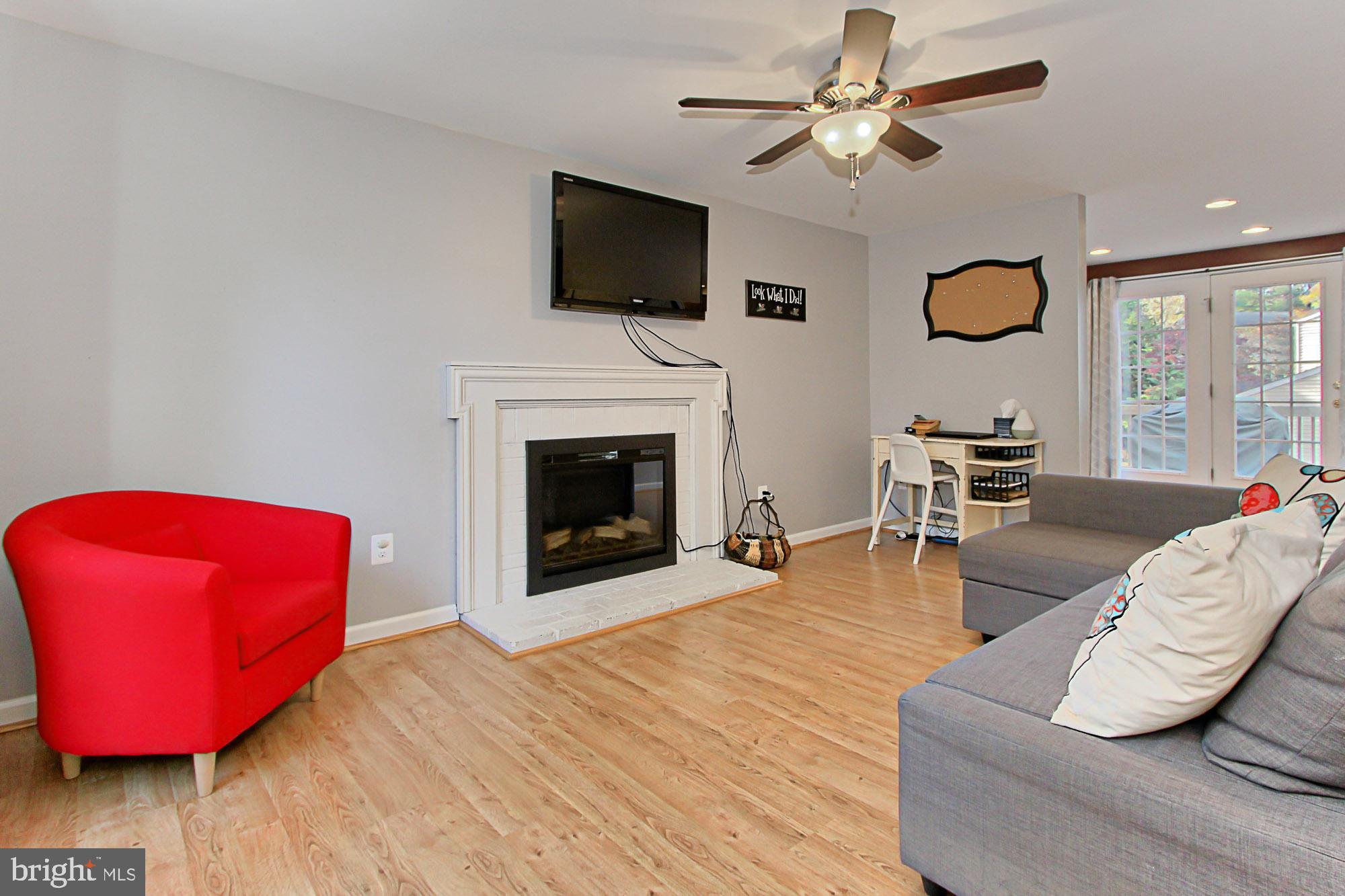 9924 Manet Road Burke, VA 22015 - Photo 8 of 50 Cozy evenings in front of your electric fireplace!