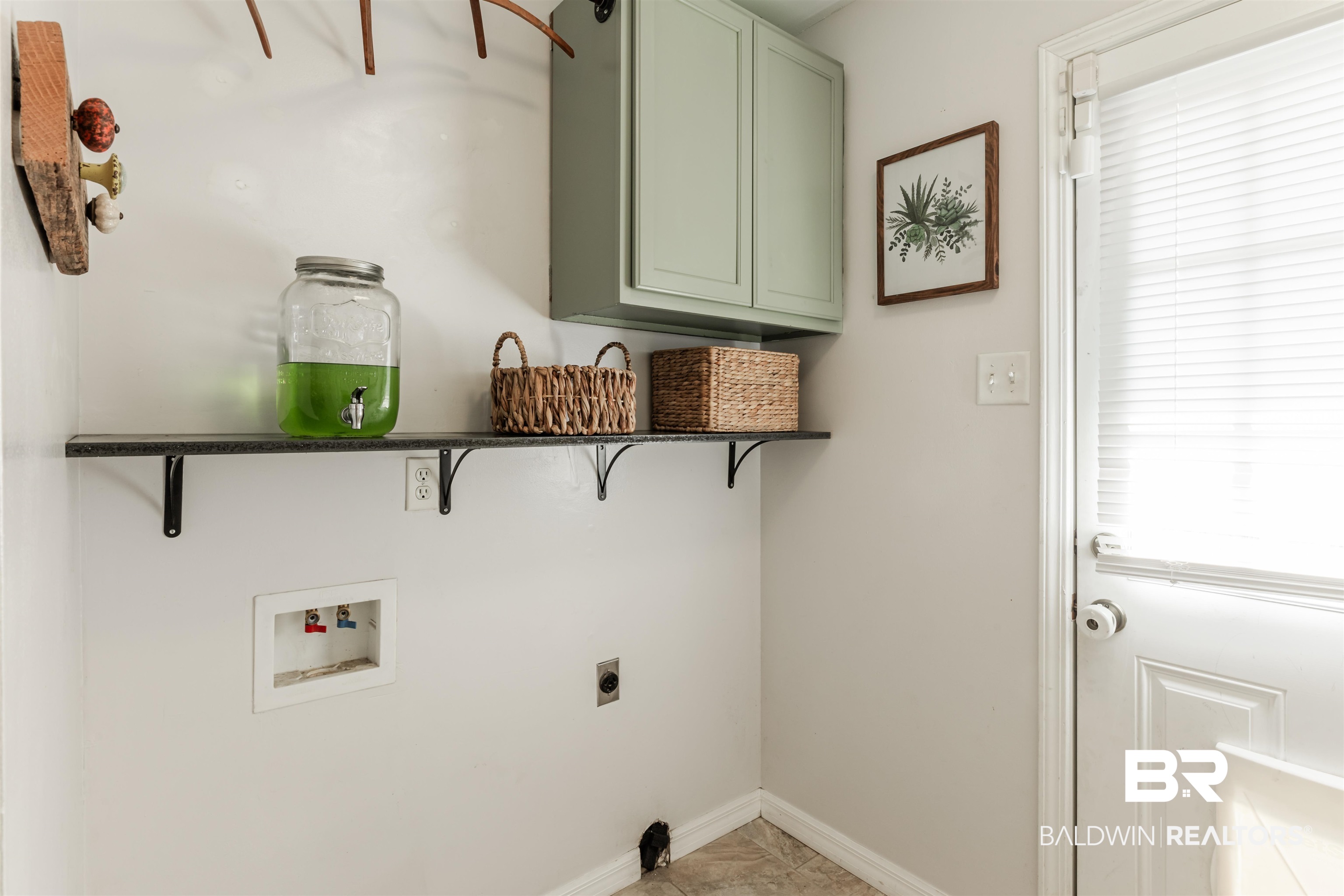 3844 Isabel Way South Mobile, AL 36693 - Photo 31 of 49 Clothes washing area with cabinets, hookup for a washing machine, and hookup for an electric dryer