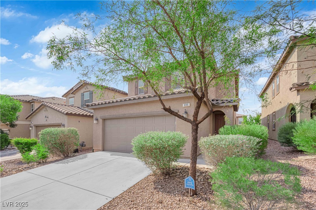 9205 Keystone Ridge Avenue Las Vegas, NV 89148 - Photo 2 of 40 Mediterranean / spanish home with concrete drivewa