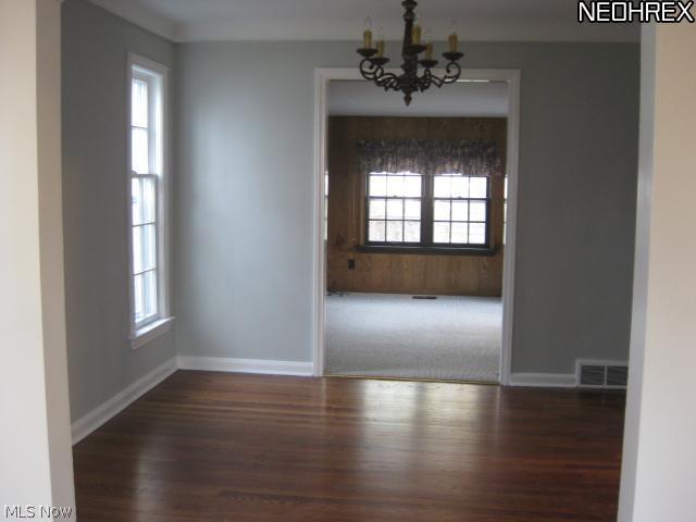 5131 Mayview Road Cleveland, OH 44124 - Photo 17 of 24 Dining room with refinished hardwood flooring