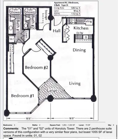 $4,300 | 60 North Beretania Street, Unit 1809, Honolulu, HI 96817