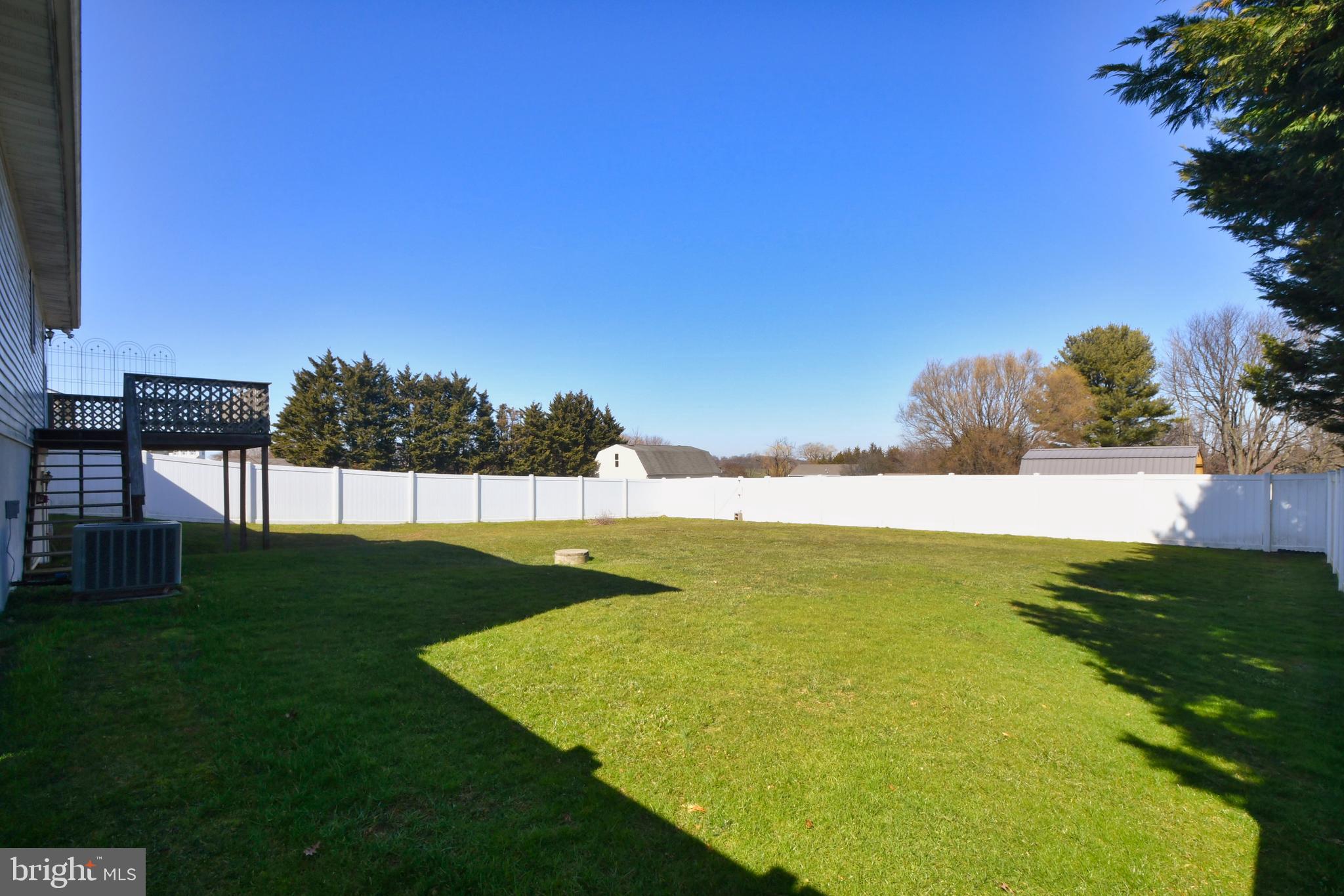 57 Ayers Drive Rising Sun, MD 21911 - Photo 31 of 36 Fenced in rear yard for your precious ones.