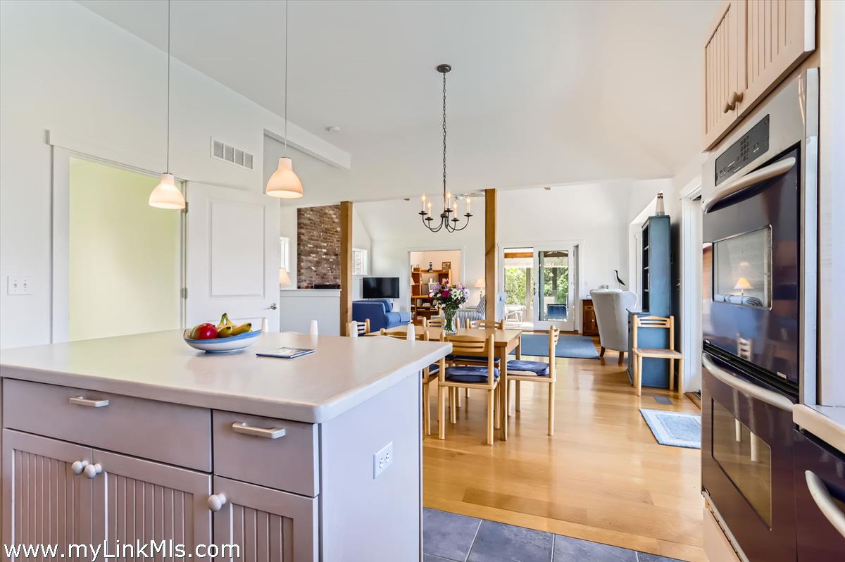 370 Lighthouse Road Aquinnah, MA 02535 - Photo 21 of 56 kitchen towards living area