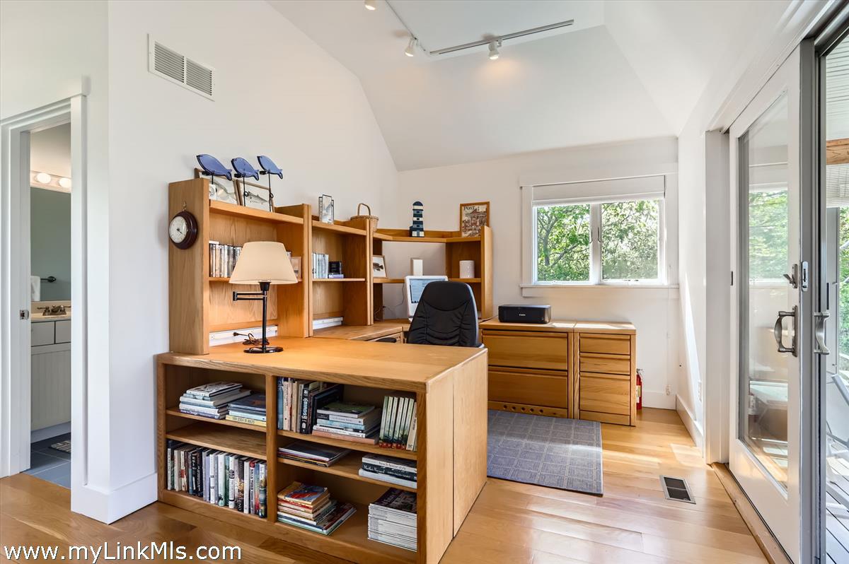 370 Lighthouse Road Aquinnah, MA 02535 - Photo 23 of 56 office and door to screened in porch