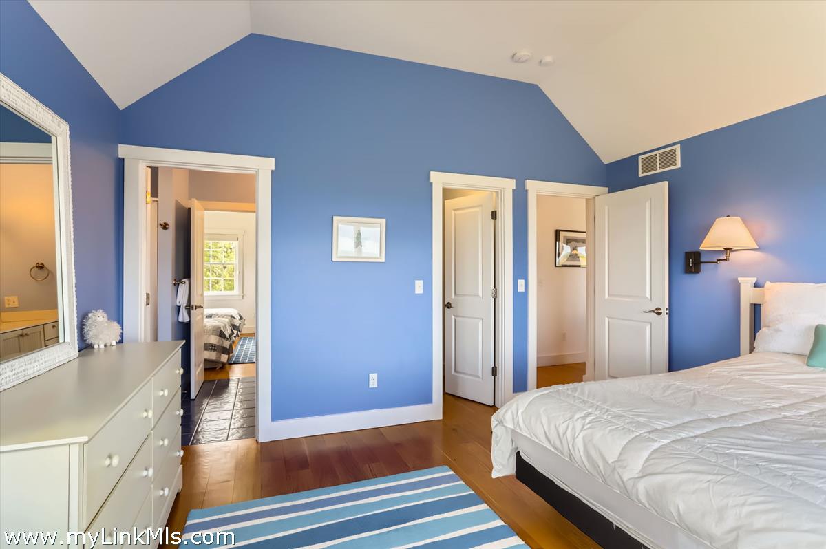 370 Lighthouse Road Aquinnah, MA 02535 - Photo 28 of 56 guest bedroom view towards walk in closet and shared bath