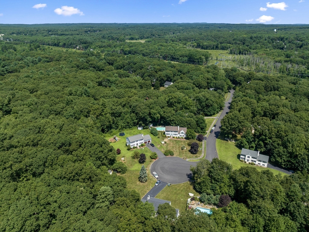 16 Jasmine Road Medway, MA 02053 - Photo 40 of 41 an aerial view of a house with yard
